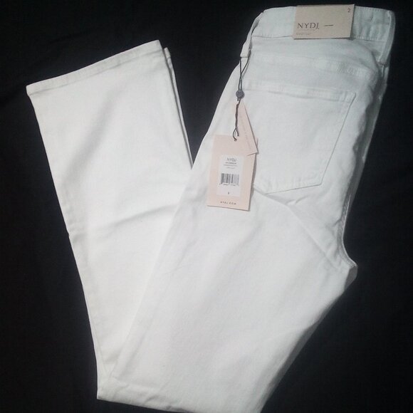Barbara Bootcut Jeans Optic White Size 2 Brand New - Picture 9 of 10